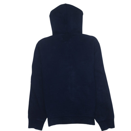 Ralph Lauren Men's Blue Full Zip Hoodie Size M Classic Fleece