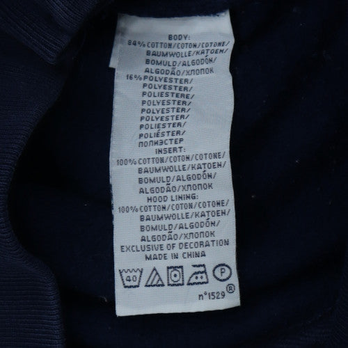 Ralph Lauren Men's Blue Full Zip Hoodie Size M Classic Fleece