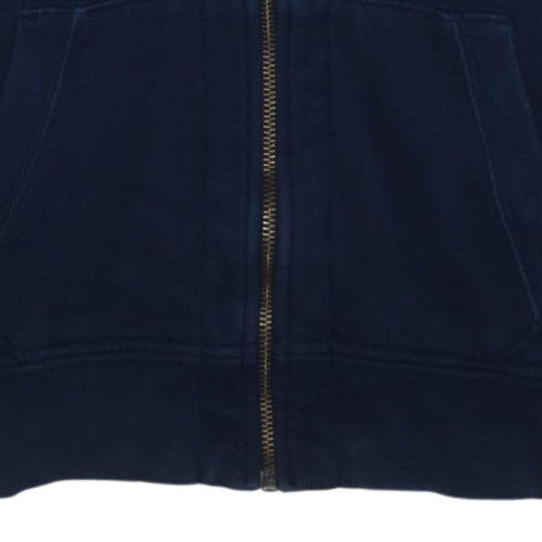 Ralph Lauren Men's Blue Full Zip Hoodie Size M Classic Fleece