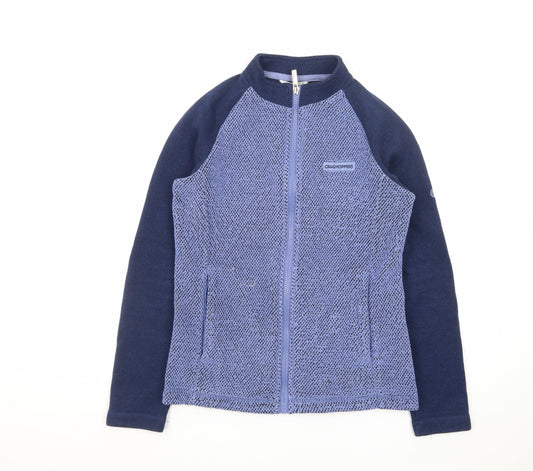 Craghoppers Women's Blue Full Zip Fleece Jacket UK 8