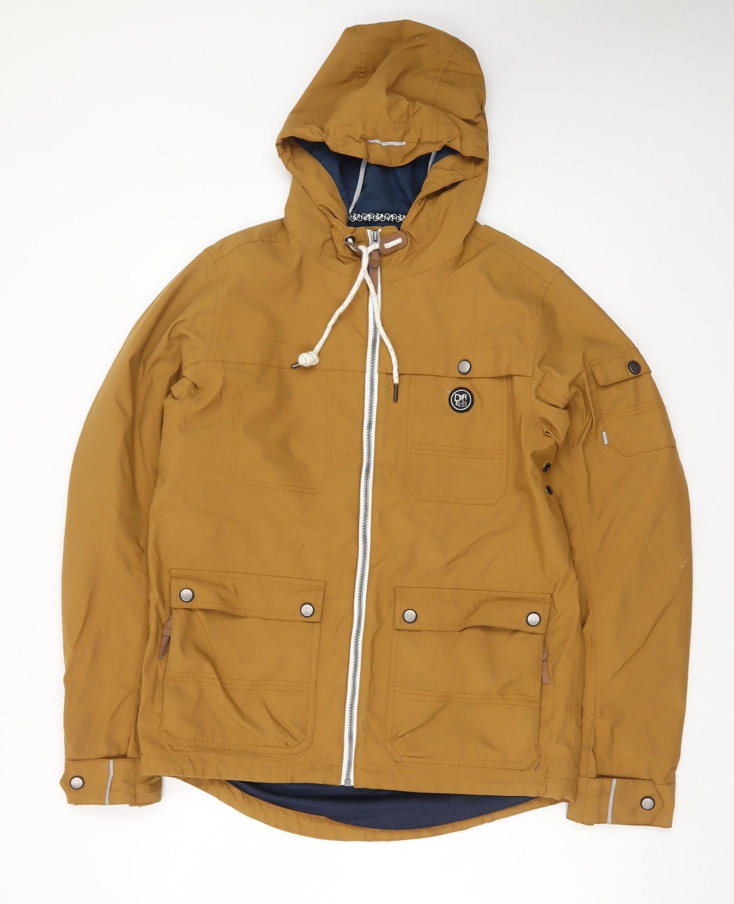 Dare 2B Men's Brown Parka Jacket M 40in Hooded Outdoor Casual