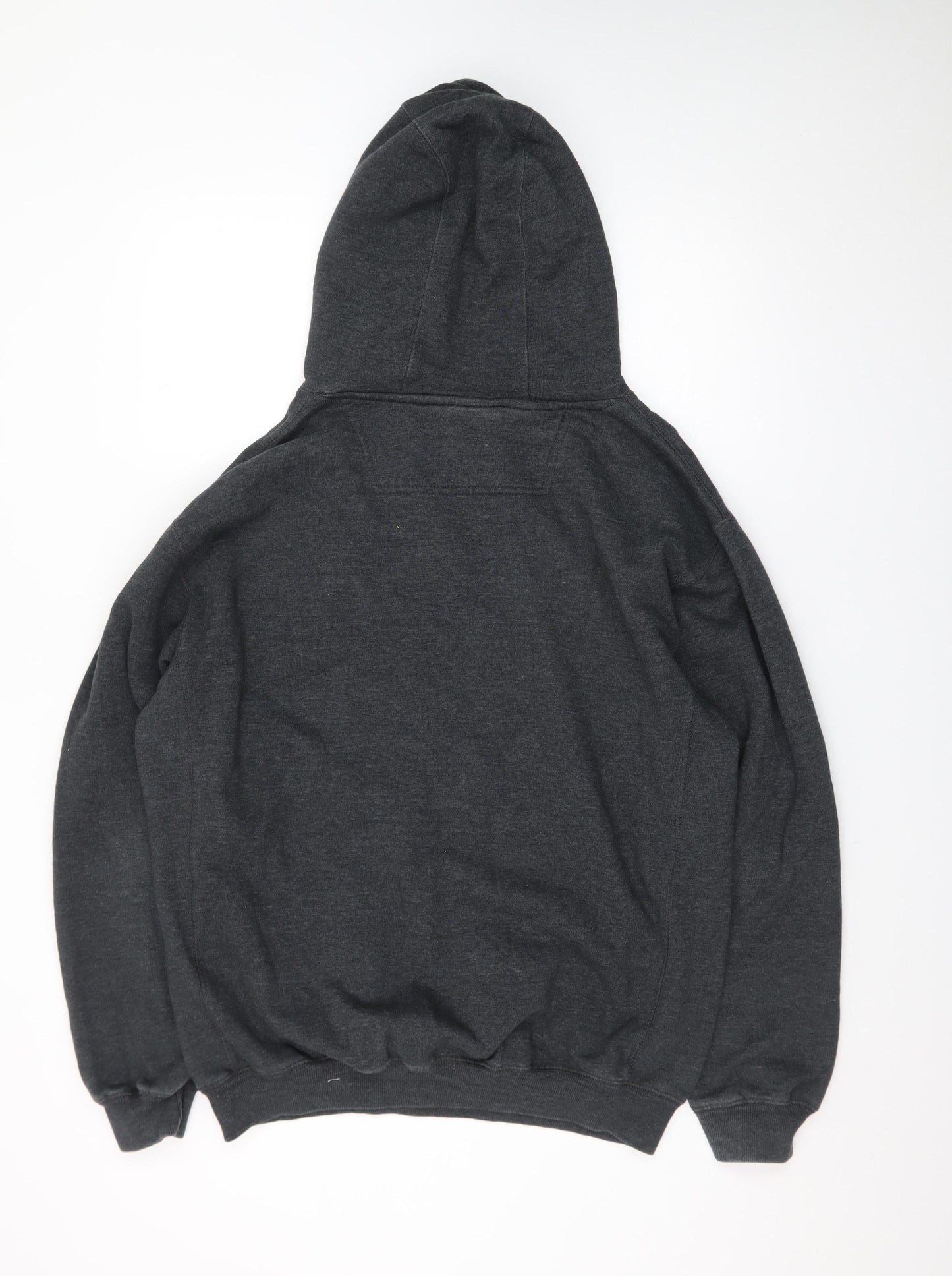 Colosseum Athletics Men's Grey L Pullover Hoodie NDSU Logo Sweatshirt