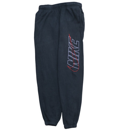 Nike Men's Black Fleece Jogger Sweatpants M Regular Fit