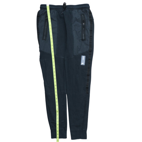 Nike Men's Black Jogger Trousers M Regular Fit Active Stretch Zip Pockets