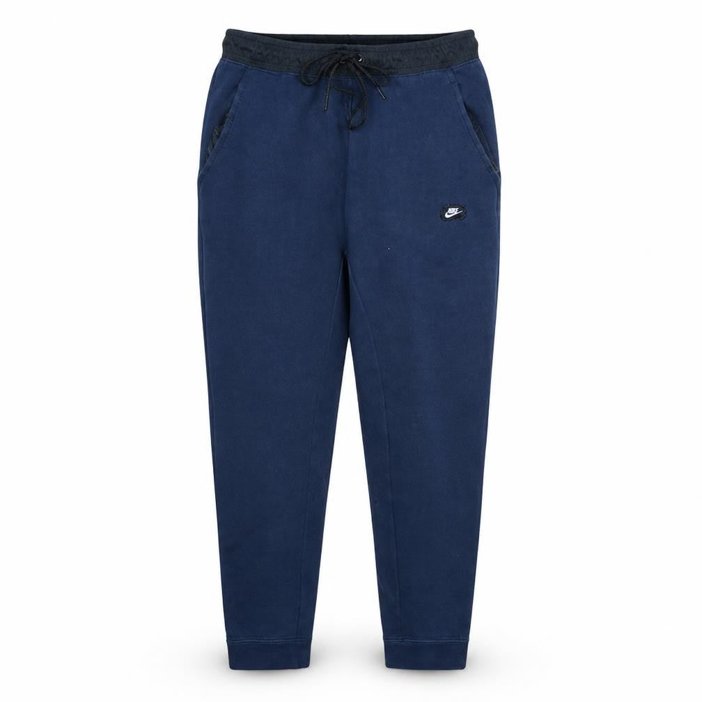 Nike Men's Blue Fleece Jogger Sweatpants M Regular Fit Drawstring