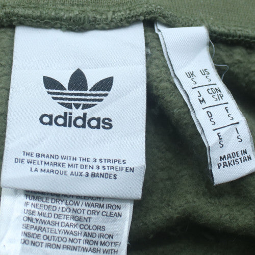 Adidas Men Green Jogger Sweatpants Size S Elastic Waist Cotton Blend