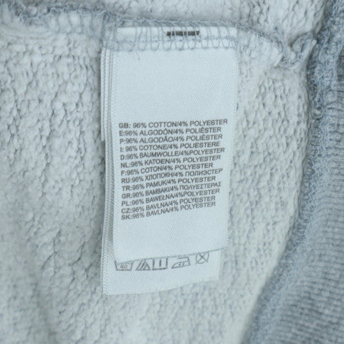 The North Face Boys Grey Pullover Hoodie XL Cotton Blend Logo Sweatshirt