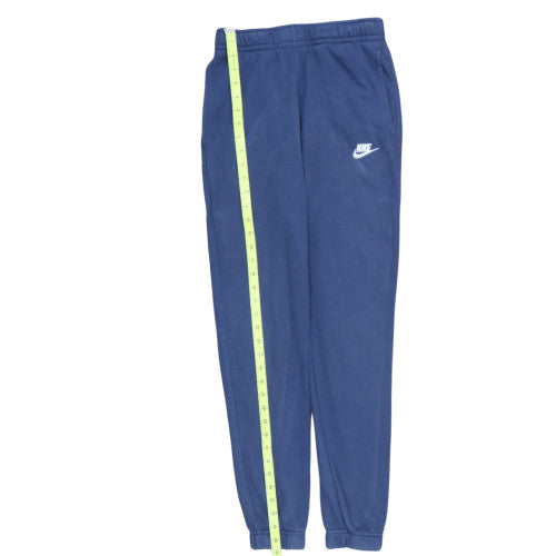 Nike Men's Blue Jogger Trousers XS Fleece Regular Fit Activewear