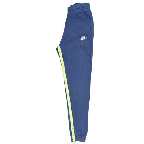 Nike Men's Blue Jogger Trousers XS Fleece Regular Fit Activewear