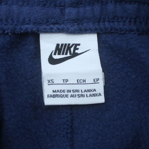 Nike Men's Blue Jogger Trousers XS Fleece Regular Fit Activewear