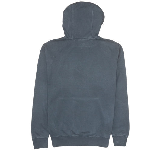 Nike Men's Grey Pullover Hoodie M Regular Fit Graphic Sportswear