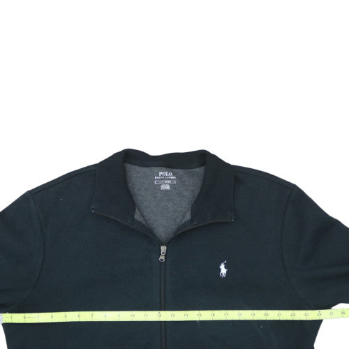 Polo Ralph Lauren Men’s Black Full Zip Collared Sweatshirt L