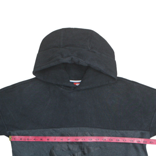 Nike Mens Black Medium Pullover Hoodie with Logo Detail