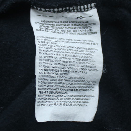 Vans Men Black Hoodie Pullover Medium SE Bikes Graphic Fleece