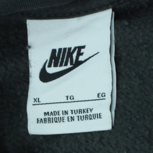 Nike Womens Black XL Pullover Hoodie Sweatshirt Graphic Logo