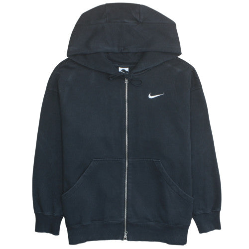 Nike Men’s Black Full Zip Fleece Hoodie L Regular Sportswear