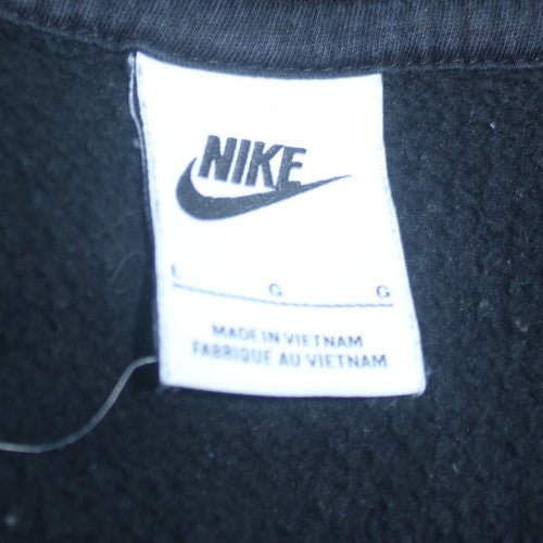 Nike Men’s Black Full Zip Fleece Hoodie L Regular Sportswear