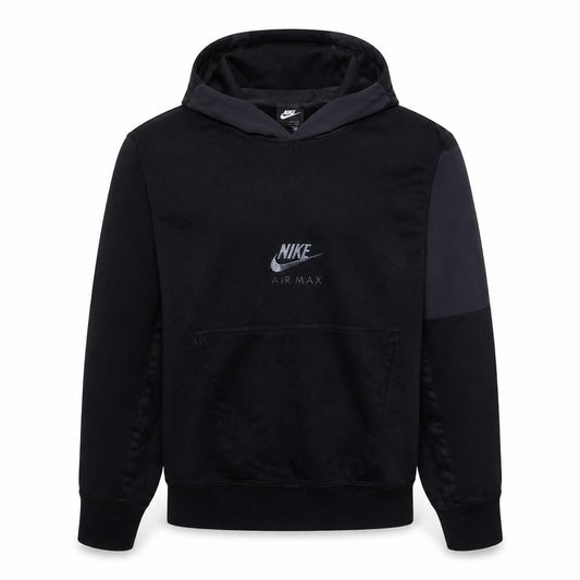 Nike Men's Black XL Air Max Pullover Hoodie Fleece Graphic