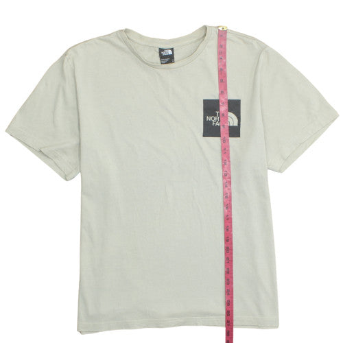 The North Face Mens Beige XL Graphic Pocket T-Shirt Casual