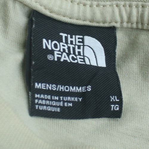 The North Face Mens Beige XL Graphic Pocket T-Shirt Casual