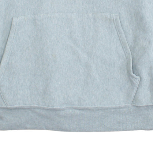 Champion Men's Grey Pullover Hoodie L Reverse Weave Fleece