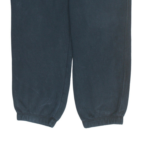 Adidas Womens Black L Jogger Fleece Sweatpants Casual Elastic Waist