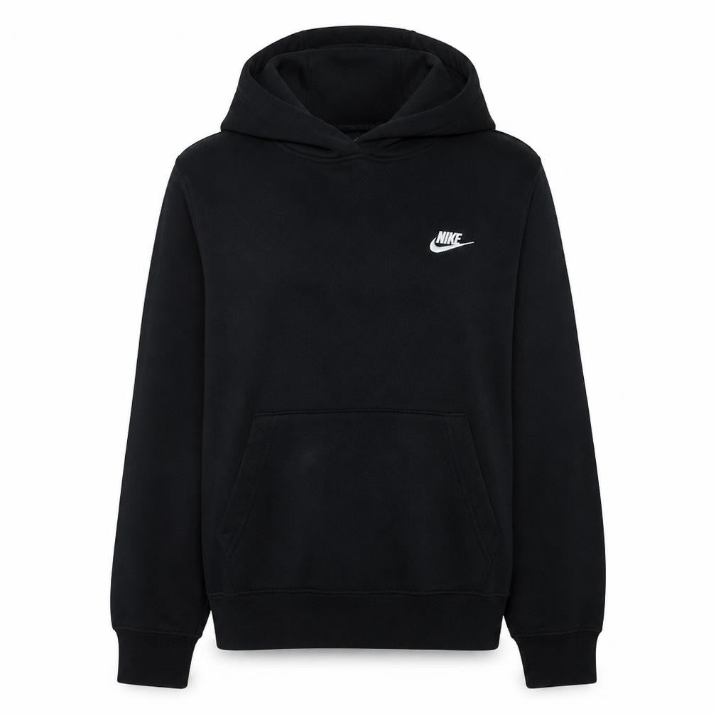 Nike Womens Black Pullover Hoodie S – Classic Fleece Sweatshirt
