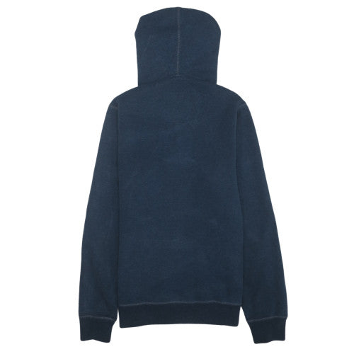 Diesel Men’s Blue 1/2 Zip Hoodie Size M Heavyweight Fleece