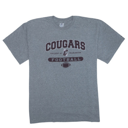 Russell Athletic Men's Grey College Football T-Shirt XL
