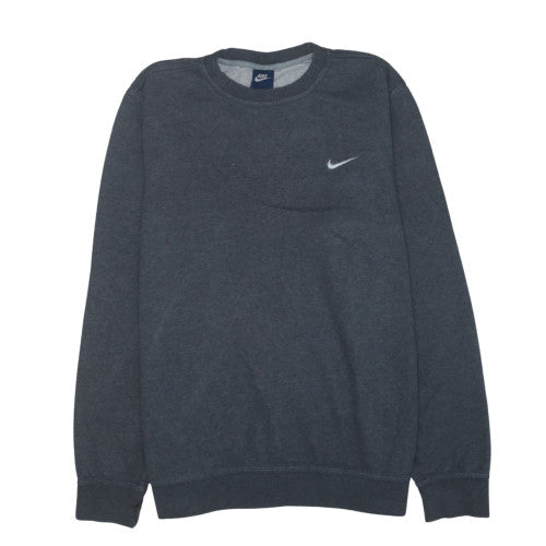 Nike Men's Grey XL Pullover Crew Neck Fleece Sweatshirt