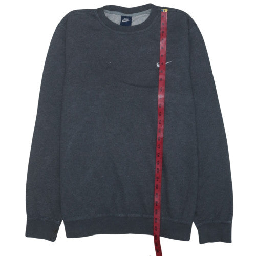 Nike Men's Grey XL Pullover Crew Neck Fleece Sweatshirt