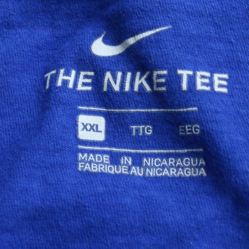 Nike Men’s Blue XXL Graphic Crew Neck Gators T-Shirt