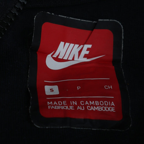 Nike Men's Black Full Zip Fleece Hoodie Size S