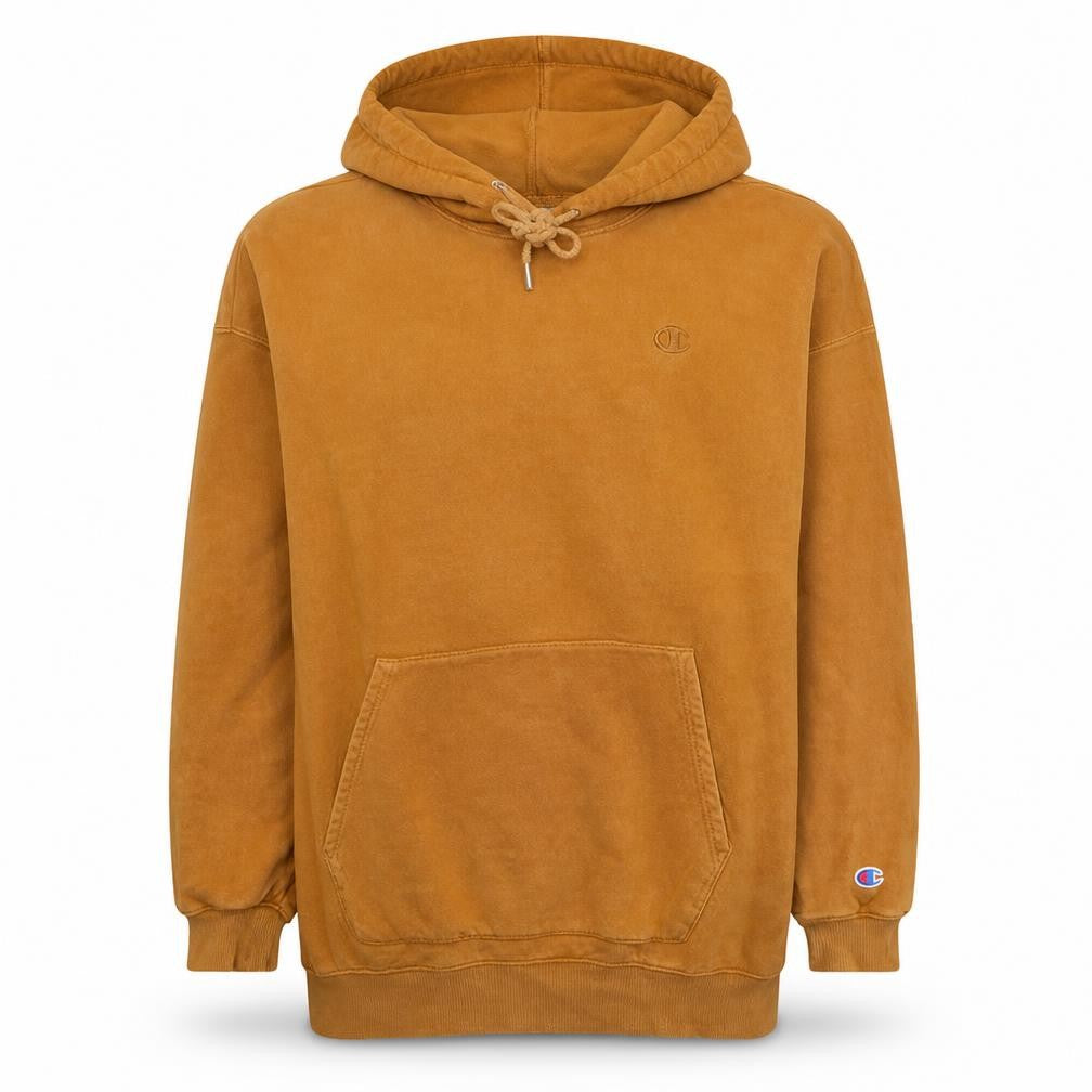 Champion Women’s Brown Pullover Hoodie Medium Fleece Classic Fit