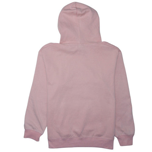 Umbro Women's Pink Pullover Hoodie L Logo Print Casual Sweatshirt