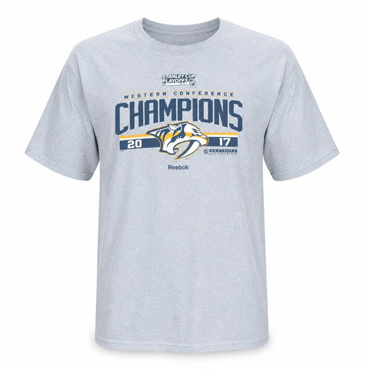 Reebok Men’s Grey 2XL Sports Champions Graphic T-Shirt