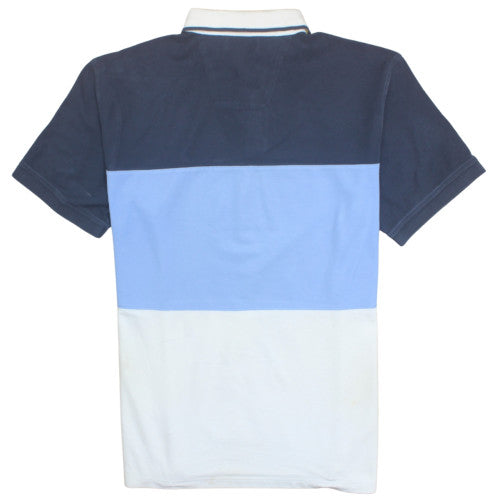 Nautica Men's Multicoloured XL Colourblock Cotton Polo Shirt