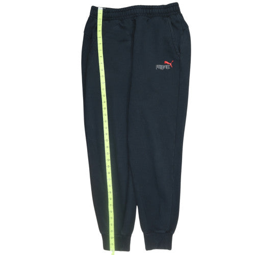 Puma Men's Black M Sweatpants Tapered Fleece Joggers