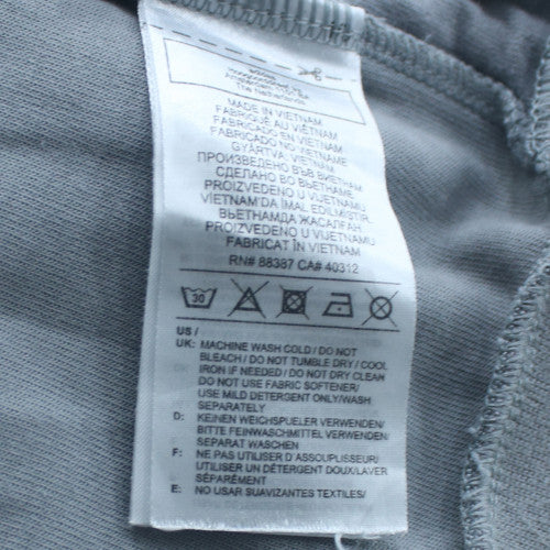 Adidas Men's Black Grey Pullover Sweatshirt Size M Crew Neck Logo