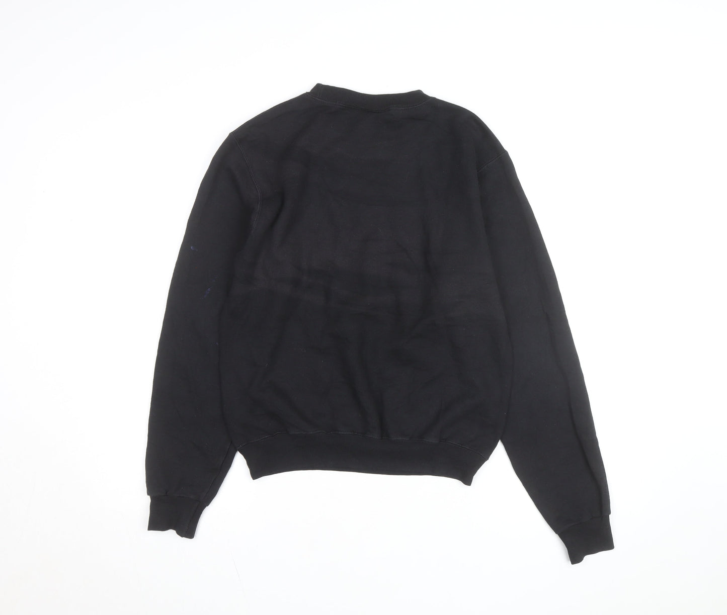 Champion Womens Black Ohio Wesleyan University Crew Neck Sweatshirt XS