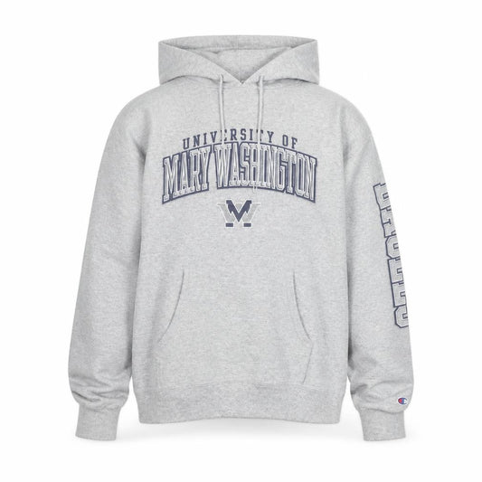 Champion Men's Grey University Pullover Hoodie Size M Regular Fit