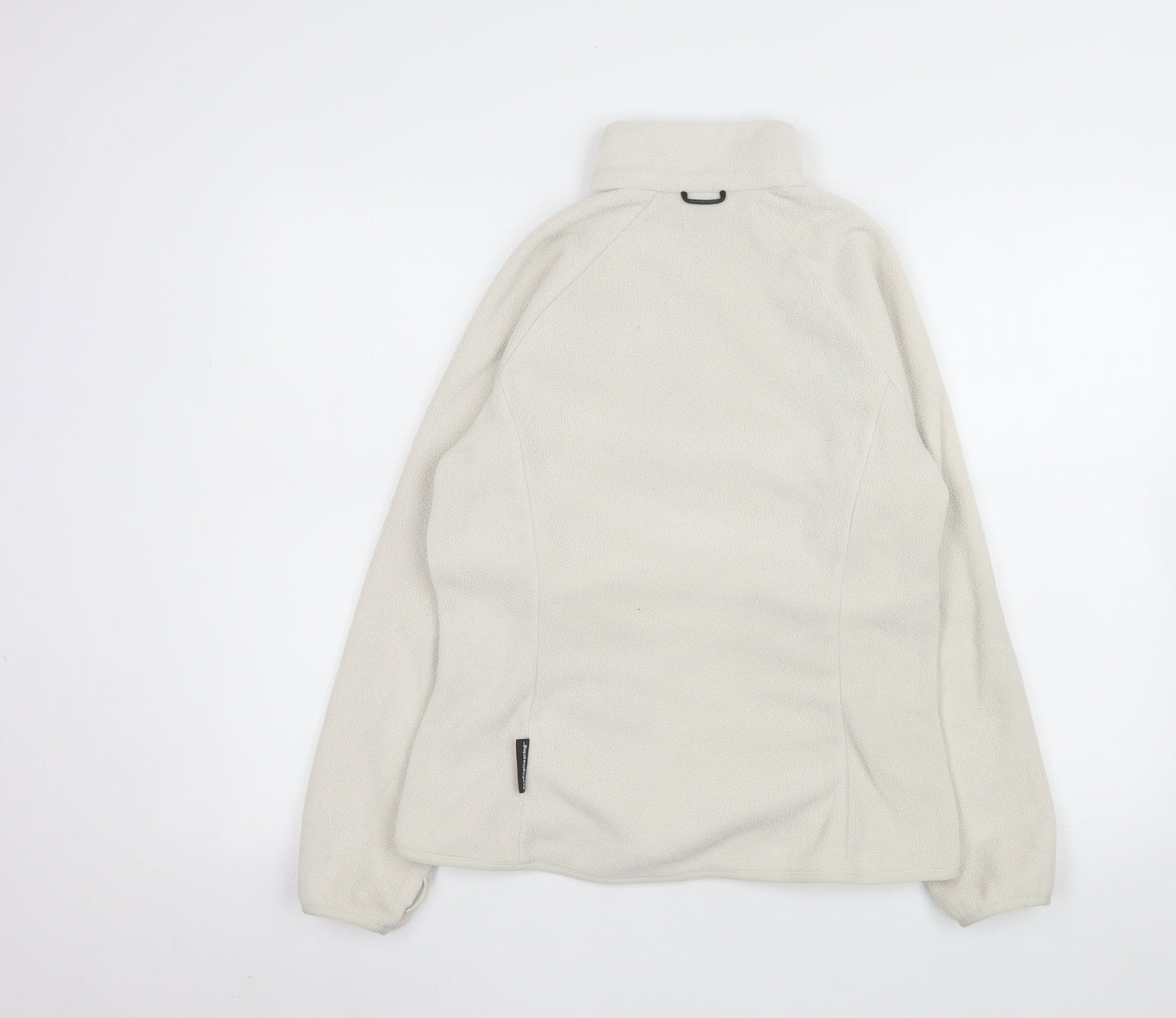 Jack Wolfskin Womens Ivory Fleece Full Zip Jacket Size 8/10