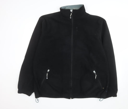 Gti Nautical Men’s Black 4XL Fleece Full Zip Outdoor Jacket
