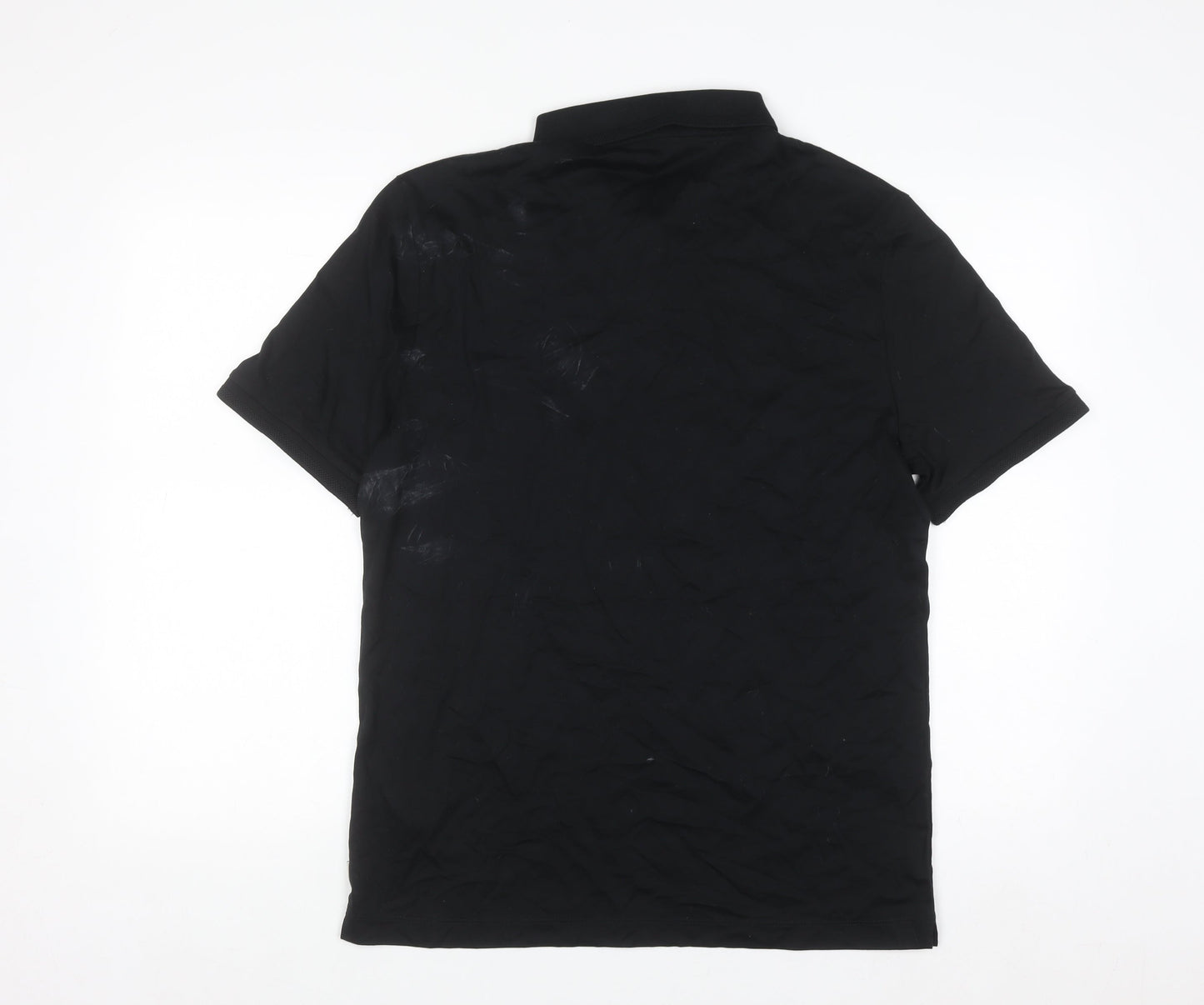 Marks and Spencer Autograph Men's Black Supima Cotton Polo Shirt M