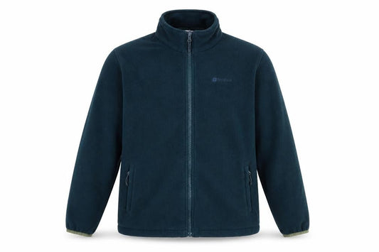 Mountain Warehouse Men’s Blue Fleece Zip Jacket Size L Outdoor Warm