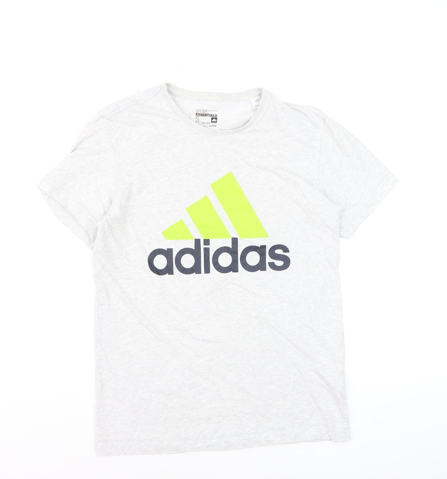 adidas Men’s Grey Small Sports Essentials Climalite T-Shirt