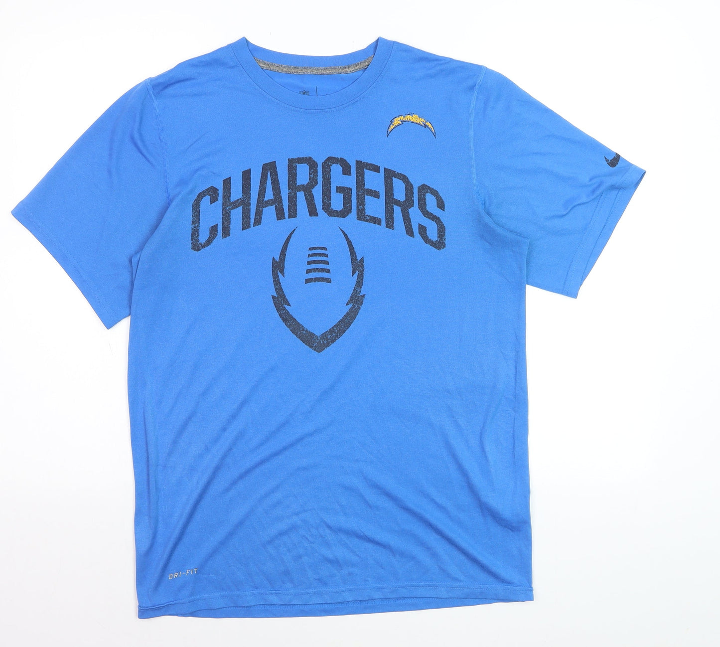 Nike NFL Chargers Blue Dri-Fit Men's Small Short Sleeve T-Shirt