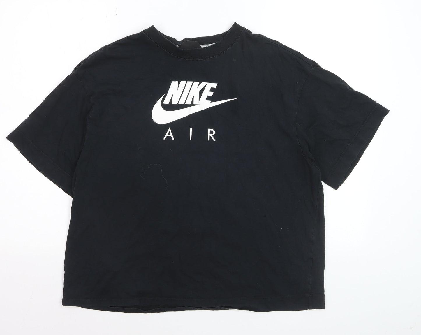 Nike Men's Black Air Graphic T-Shirt M Short Sleeve Crew Neck