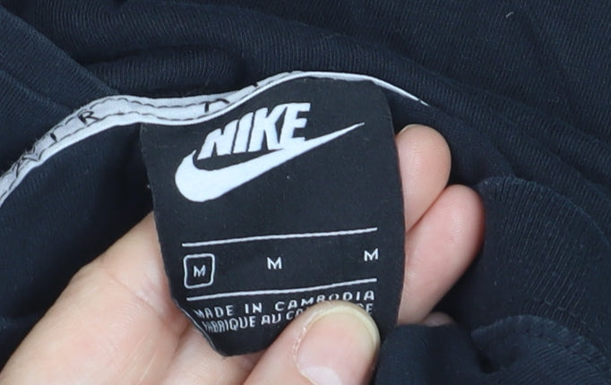 Nike Men's Black Air Graphic T-Shirt M Short Sleeve Crew Neck