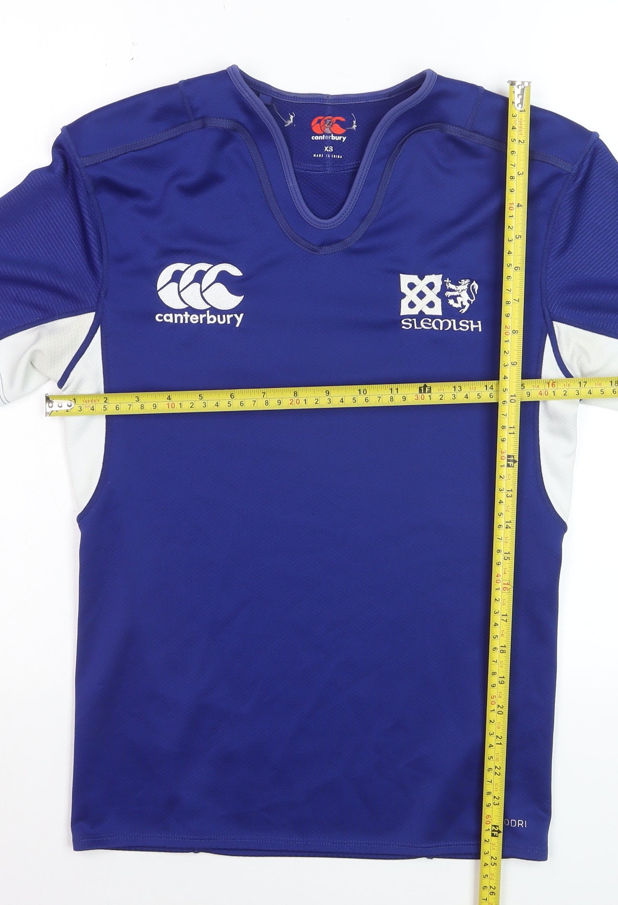 Canterbury Women's Blue XS Athletic Moisture-Wicking Sports Top